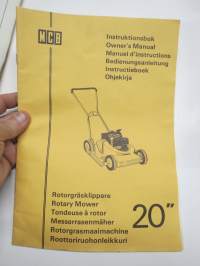 MCB Rotorgräsklippare / Rotary Mower / Tondeuse á rotor / Messerrasenmäher / Rotorgraasmaaimachine / Roottoriruohonleikkuri 20