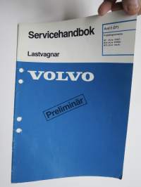 Volvo Lastvagnar Avd. 3 (37) Kopplingsschema N7 ch nr 12317- / N10 ch nr 55980- / N12 ch nr 17374 - Servicehandbok -korjaamokirjasarjan osa - kytkentäkaaviot