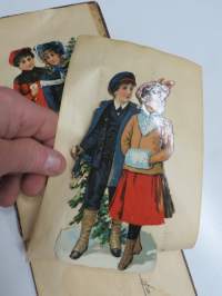 Muistokirja - Aune Heleena Ruuth (Suojaasto, Vehmaa) -muistokirja kiiltokuvineen ja  teksteineen vv. 1919-1923, runsaasti kiiltokuvia, kaikki näkyvät kohteen kuvista