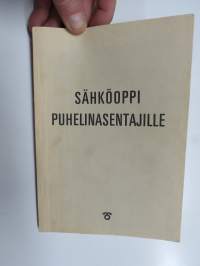 Sähköoppi puhelinasentajille