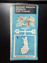 Suomen tiekartta alue 1