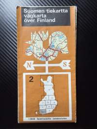 Suomen tiekartta alue 2