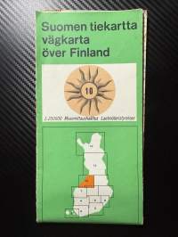 Suomen tiekartta alue 10