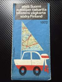 Etelä Suomi Autoilijan tiekartta