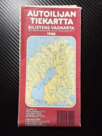 Suomen tiekartta, Etelä Suomi autoilijan tiekartta