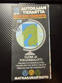 Suomen tiekartta  autoilijan tiekartta plus kaupunkien kautta-ajokartat liite