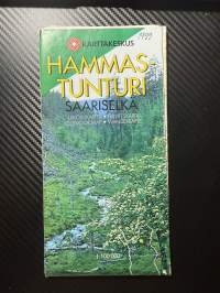 Hammastunturi Saariselkä -ulkoilukartta / friluftskarta 1:100 000