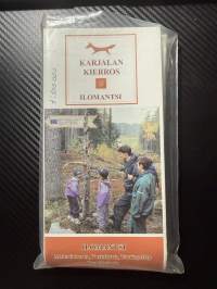 Karjalankierros Ilomantsi -matkailukartta / turistkarta 1:100 000