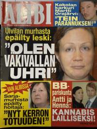 Alibi 2010 nr 5, katso sisällysluettelo