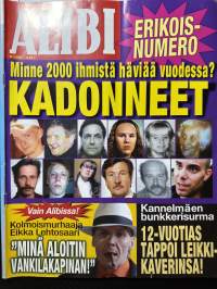Alibi 2007 nr 8, katso sisällysluettelo