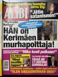 Alibi 2001 nr 12, katso sisällysluettelo