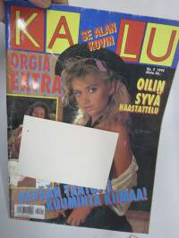 Kallu 1995 nr 2 -aikuisviihdelehti / adult graphics magazine