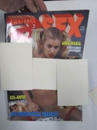 Amatööri Sex / Sextaasi 2004 nr 2 -aikuisviihdelehti / adult graphics magazine