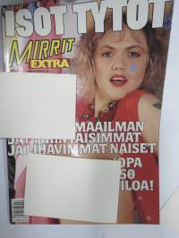 Mirrit 1990 nr 1 (Isot tytöt extra) -aikuisviihdelehti / adult graphics magazine
