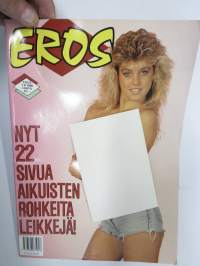 Eros 1990 nr 1 -aikuisviihdelehti / adult graphics magazine