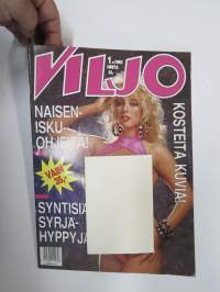 Viljo 1992 nr 1 -aikuisviihdelehti / adult graphics magazine