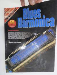 Blues Harmonica for beginners -huuliharpunsoiton alkeet (blues-musiikin tyyliin), sisältää CD-levyn