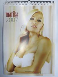 Marika Fingerroos 2007 -pin up / tyttökalenteri