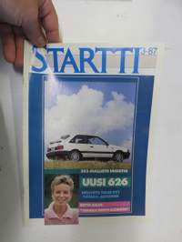 Startti - Mazda -asiakaslehti 1987 nr 3, mm. Riitta Salin