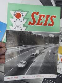 Seis - Autolijain Raittiusliitto 1965 numerot 1-6, koko vuosikerta