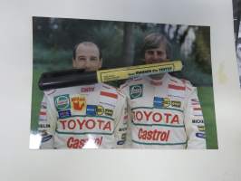 Toyota Rally Team, ralli -valokuva /  rally photo