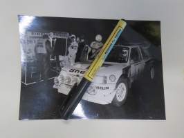 Peugeot, ralli -valokuva /  rally photo