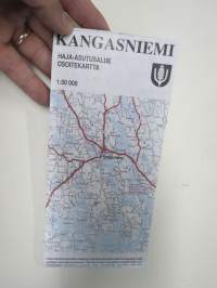 Kangasniemi Haja-asutusalue osooitekartta 1:50 000 Karttakeskus 1993 -kartta