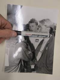Mika Häkkinen, Jyrki Järvilehto, Mika Salo  -valokuva / rally photo