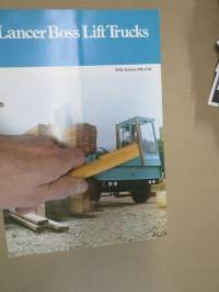 Lancer Boss 700 Series Mk IIIA Lift Trucks - trukki / kylkitrukki -myyntiesite