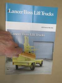 Lancer Boss 200 Series Mk IIIA Lift Trucks - trukki / kylkitrukki -myyntiesite