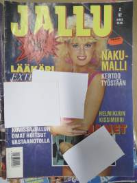 Jallu 1992 nr 2 -aikuisviihdelehti / adult graphics magazine