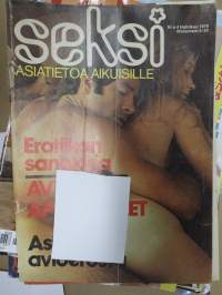 Seksi 1976 nr 4 -aikuisviihdelehti / adult graphics magazine