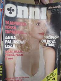 Onni 1978 nr 1 nr 8 -aikuisviihdelehti / adult graphics magazine