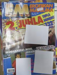 Erotiikan Maailma 1989 nr 4-5 -aikuisviihdelehti / adult graphics magazine