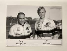 Ari Vatanen ja Terry Harryman ralli -valokuva / rally photo