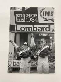 Ari Vatanen ja Terry Harryman ralli -valokuva / rally photo