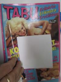 Tabu 1992 nr 3 -aikuisviihdelehti / adult graphics magazine