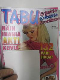 Tabu 1991 nr 5 -aikuisviihdelehti / adult graphics magazine