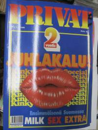 Privat Sex 1989 nr 4 -aikuisviihdelehti / adult graphics magazine