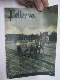 Pellervo 1947 nr 19-20, sis. mm. Koltan perintö sarjakuva, Maaseudun rahaliikenne herää, Säästäminen ja setelistö, Jälleenrakennustoiminnan rahoittaminen...