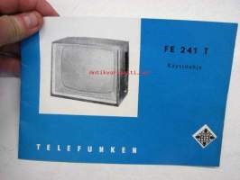 Telefunken FE 241 T -käyttöohjeet suomeksi