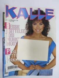 Kalle 1989 nr 3 -aikuisviihdelehti / adult graphics magazine