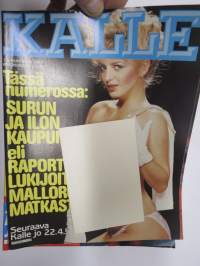 Kalle 1987 nr 7 -aikuisviihdelehti / adult graphics magazine