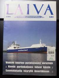 Laiva 2011 nr 3 - Suomen laivahistoriaa -lehti / magazine, finnish maritime history