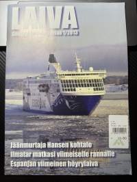 Laiva 2013 nr 1 - Suomen laivahistoriaa -lehti / magazine, finnish maritime history