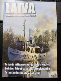 Laiva 2014 nr 4 - Suomen laivahistoriaa -lehti / magazine, finnish maritime history
