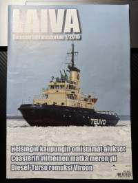 Laiva 2015 nr 1 - Suomen laivahistoriaa -lehti / magazine, finnish maritime history