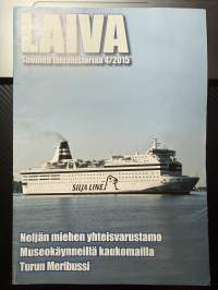 Laiva 2015 nr 4 - Suomen laivahistoriaa -lehti / magazine, finnish maritime history