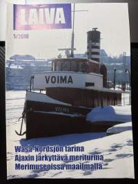 Laiva 2018 nr 1 - Suomen laivahistoriaa -lehti / magazine, finnish maritime history
