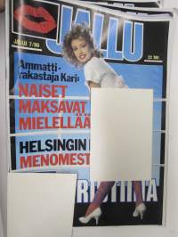 Jallu 1986 nr 7 -aikuisviihdelehti / adult graphics magazine
